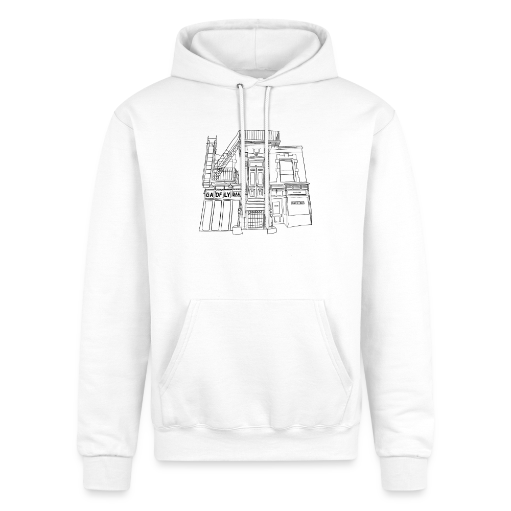 Storefront Pullover Hoodie - white