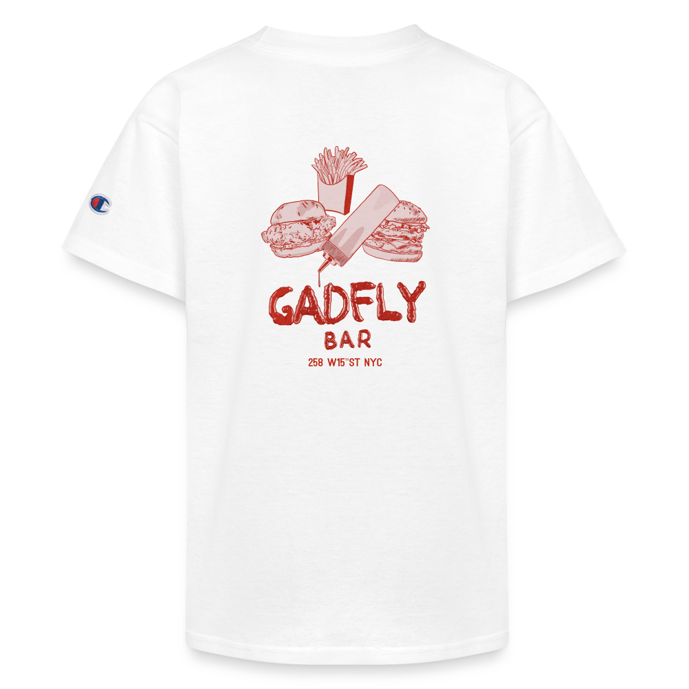 Hold the Ketchup Youth Tee - white