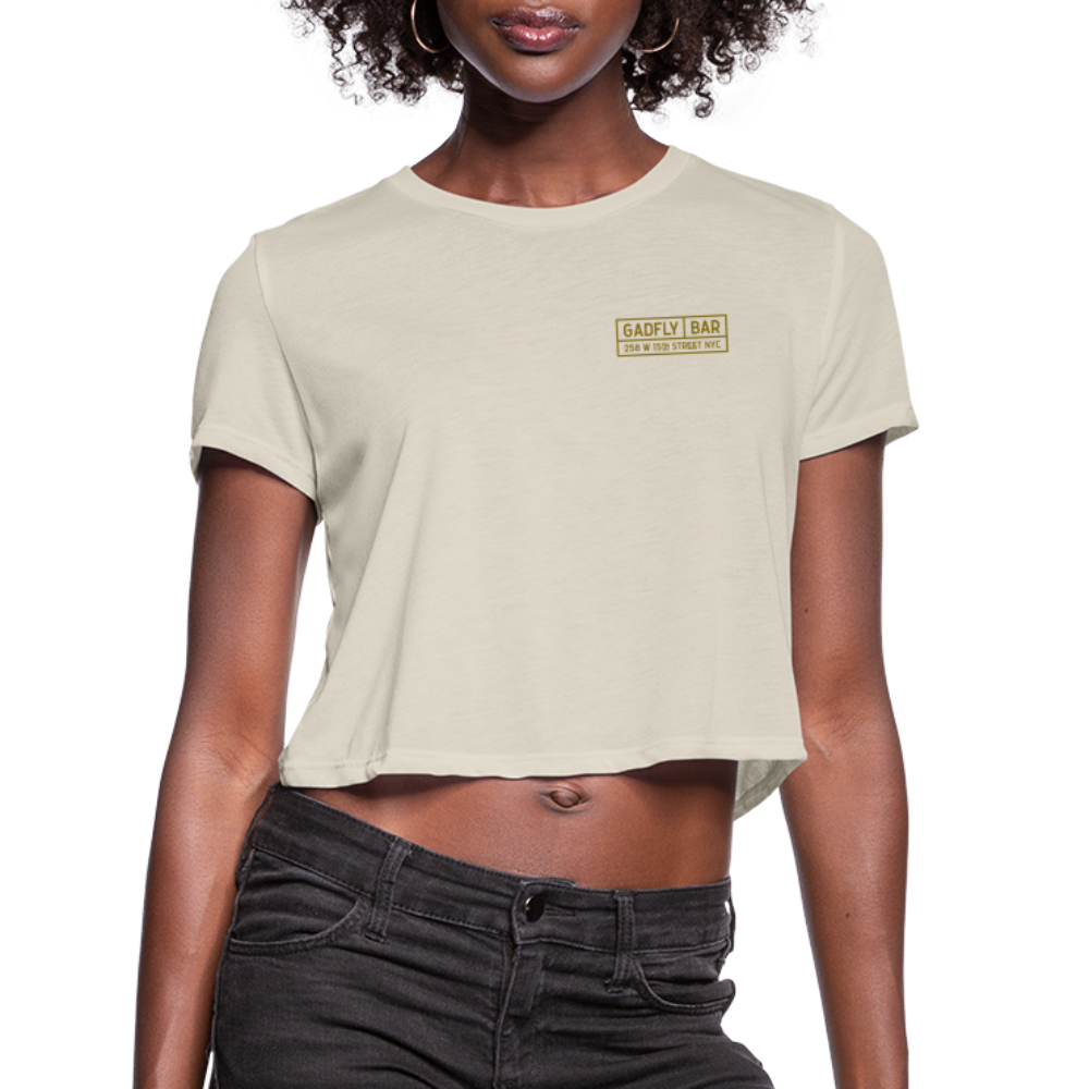 Gadfly Crop Tee - dust