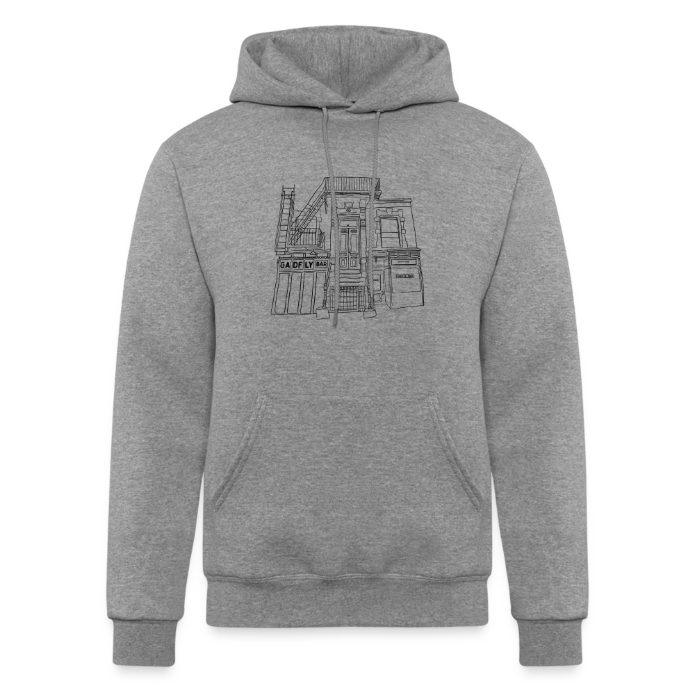 Storefront Pullover Hoodie - heather gray