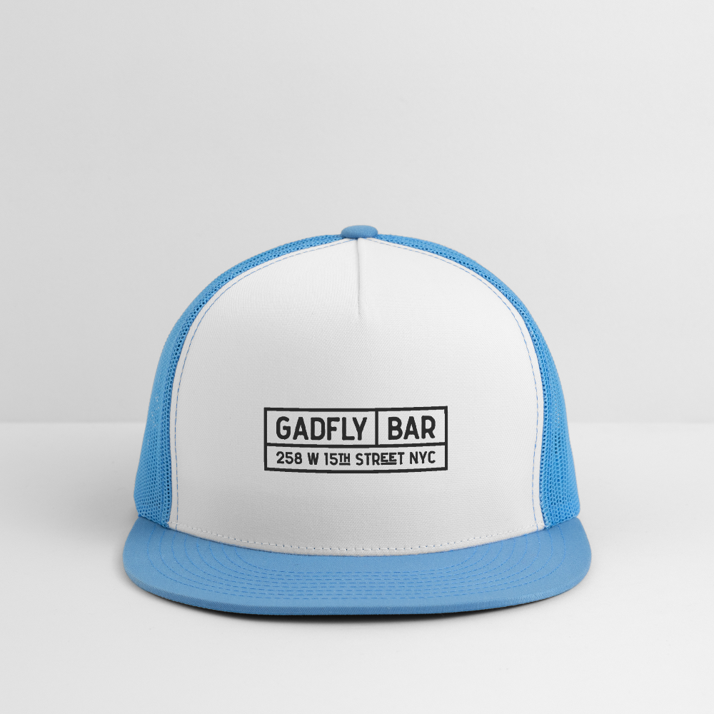 Gadfly Trucker Hat - white/blue