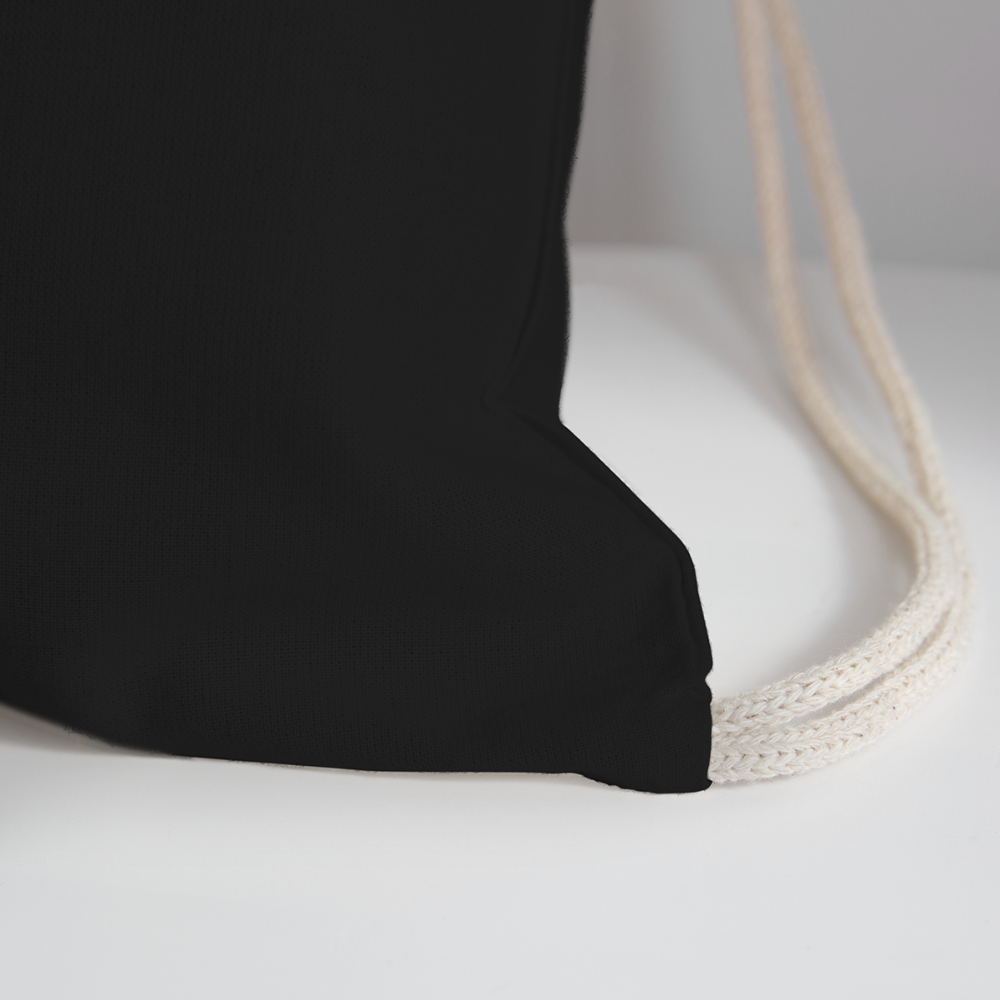 Gadfly Drawstring Bag - black