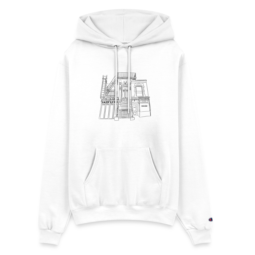Storefront Pullover Hoodie - white