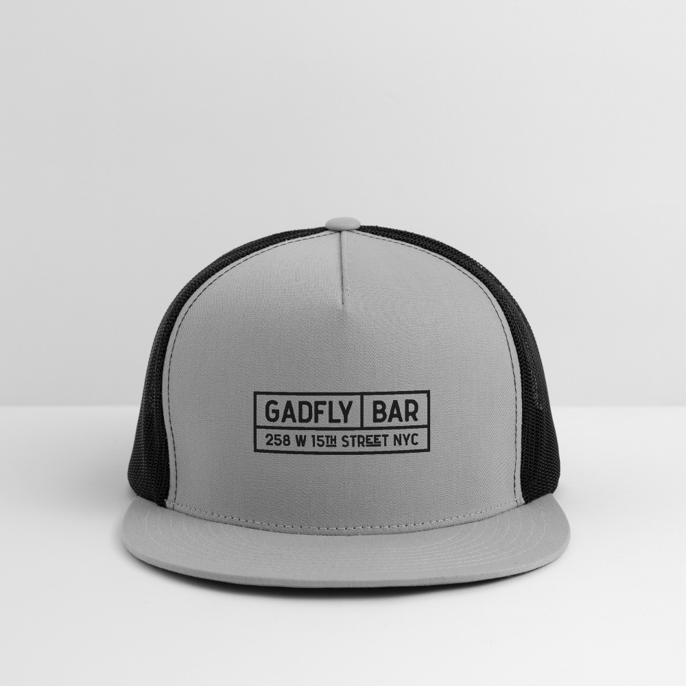 Gadfly Trucker Hat - gray/black