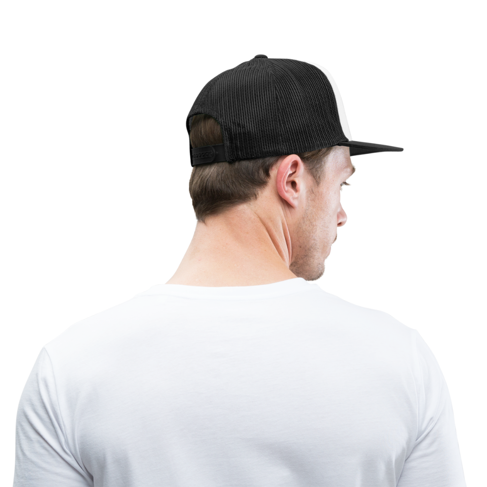 Gadfly Trucker Hat - white/black