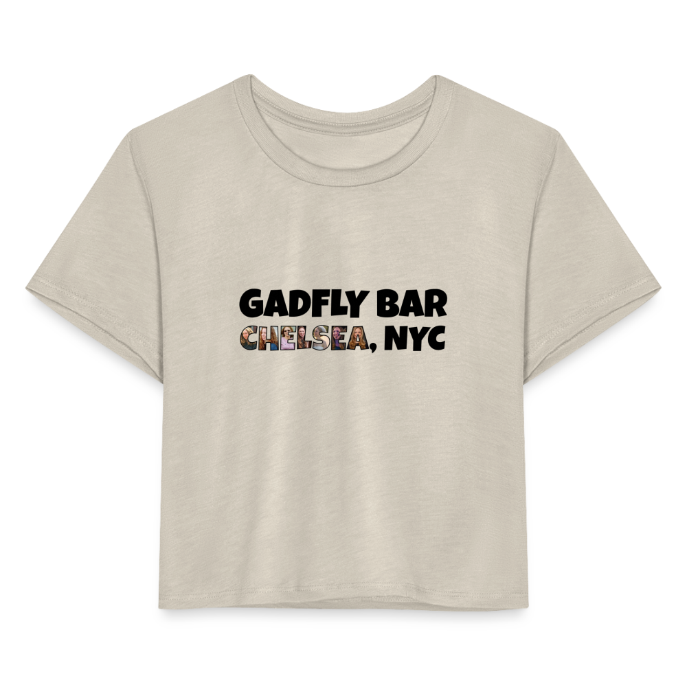 Chelsea NYC Crop Tee - dust