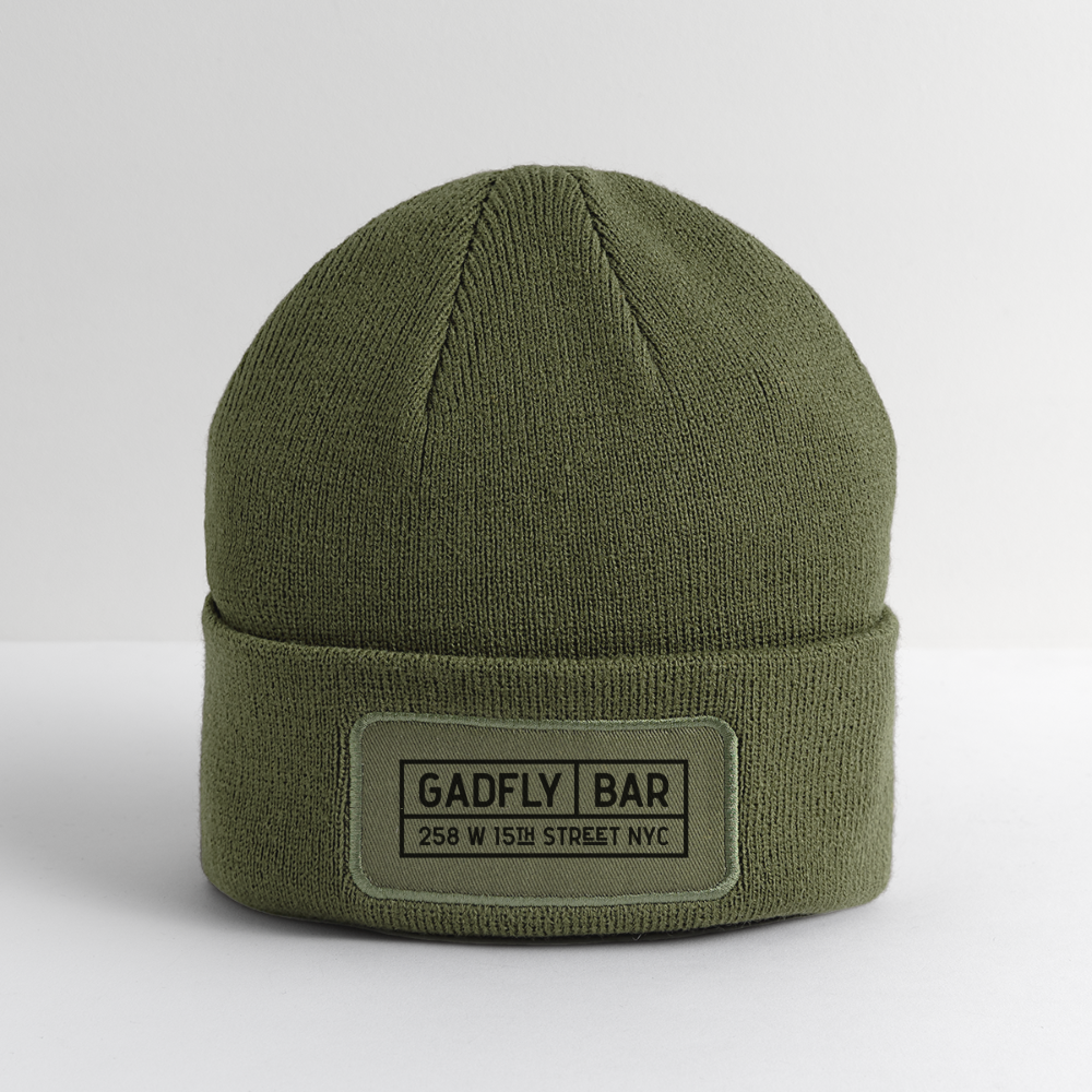 Gadfly Patch Beanie - olive
