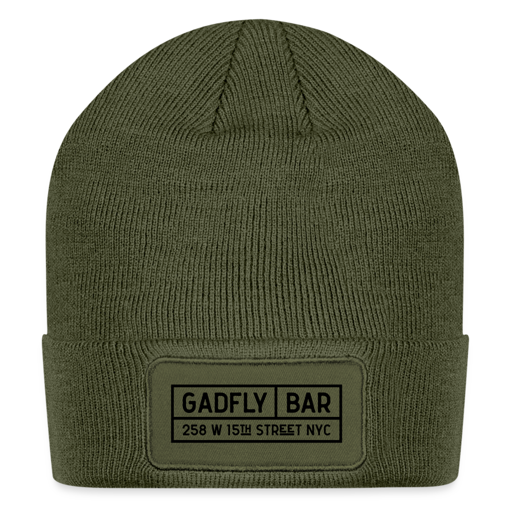Gadfly Patch Beanie - olive