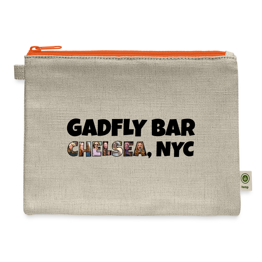 Chelsea NYC Carry Pouch - natural/orange