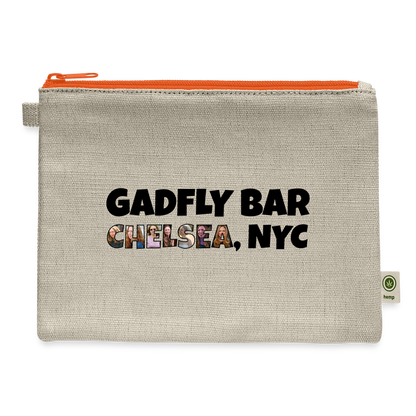 Chelsea NYC Carry Pouch - natural/orange