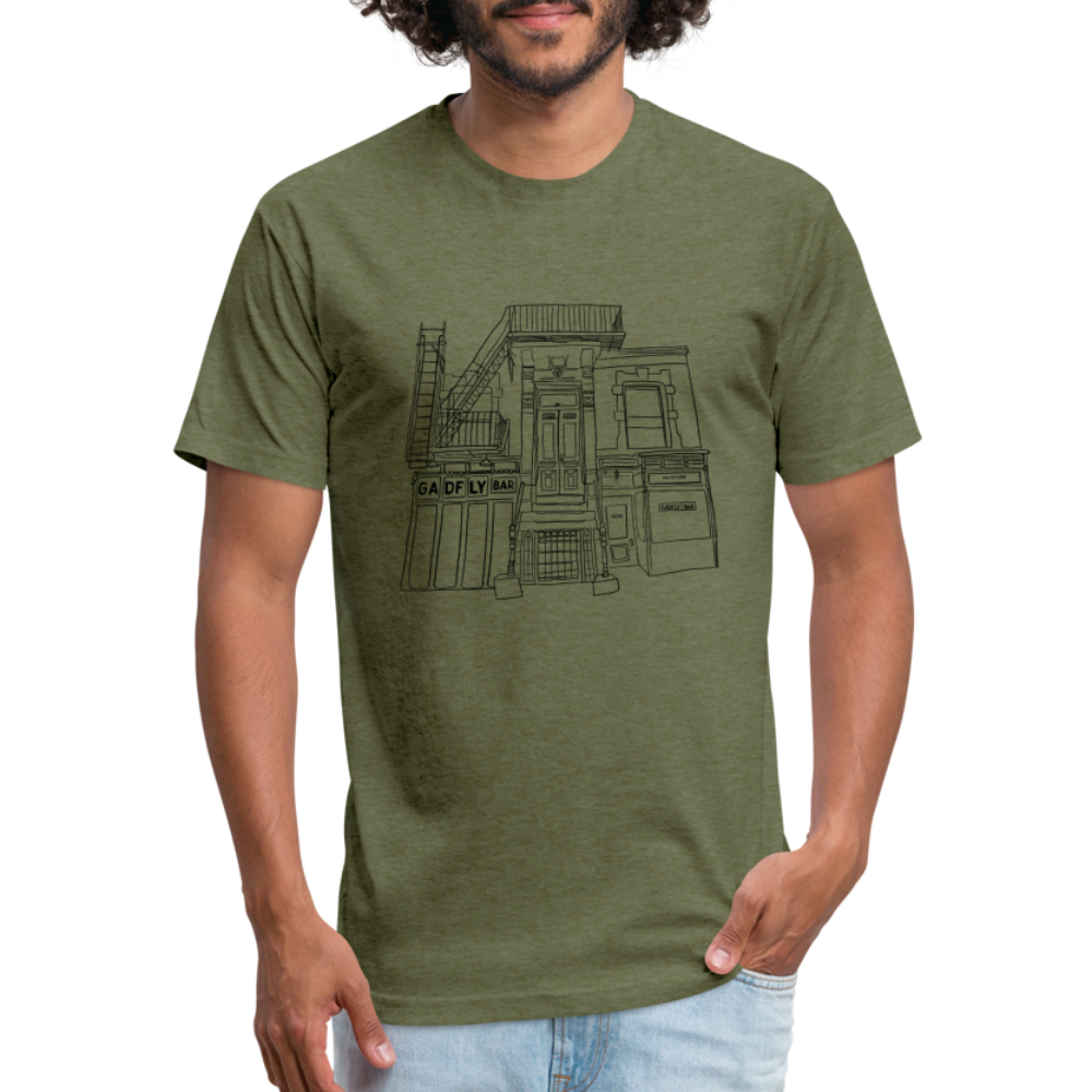 Storefront Tee - heather military green