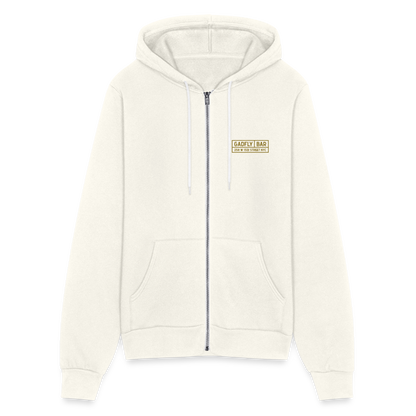 Gadfly Logo Zip Hoodie - vintage white