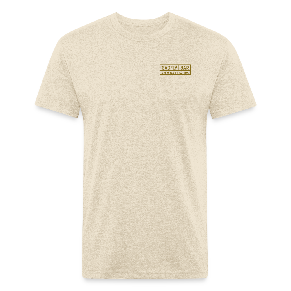 Gadfly Logo Tee - heather cream