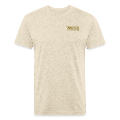 Gadfly Logo Tee - heather cream