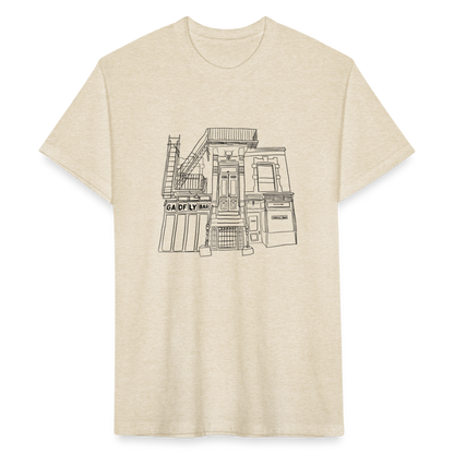 Storefront Tee - heather cream