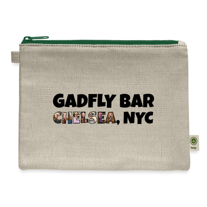 Chelsea NYC Carry Pouch - natural/green