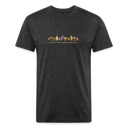 Get Some Cocktails Tee - heather black