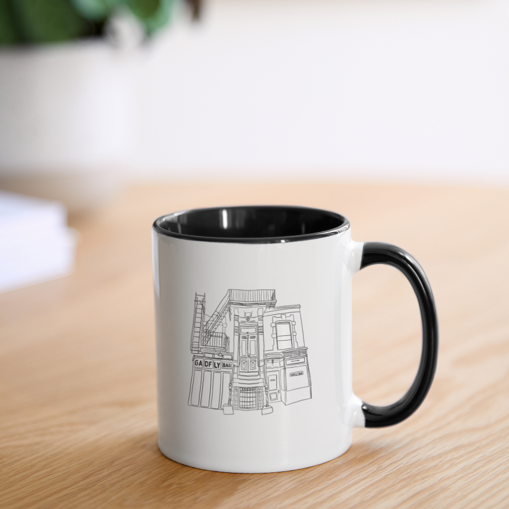 Storefront Coffee Mug - white/black