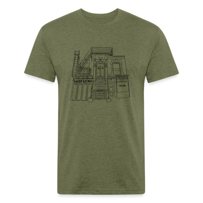 Storefront Tee - heather military green