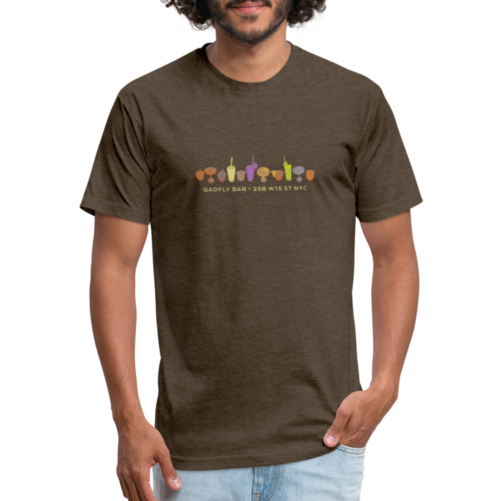 Get Some Cocktails Tee - heather espresso