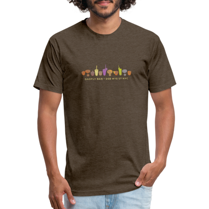 Get Some Cocktails Tee - heather espresso