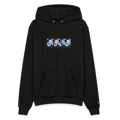 Normal Bar Pullover Hoodie - black