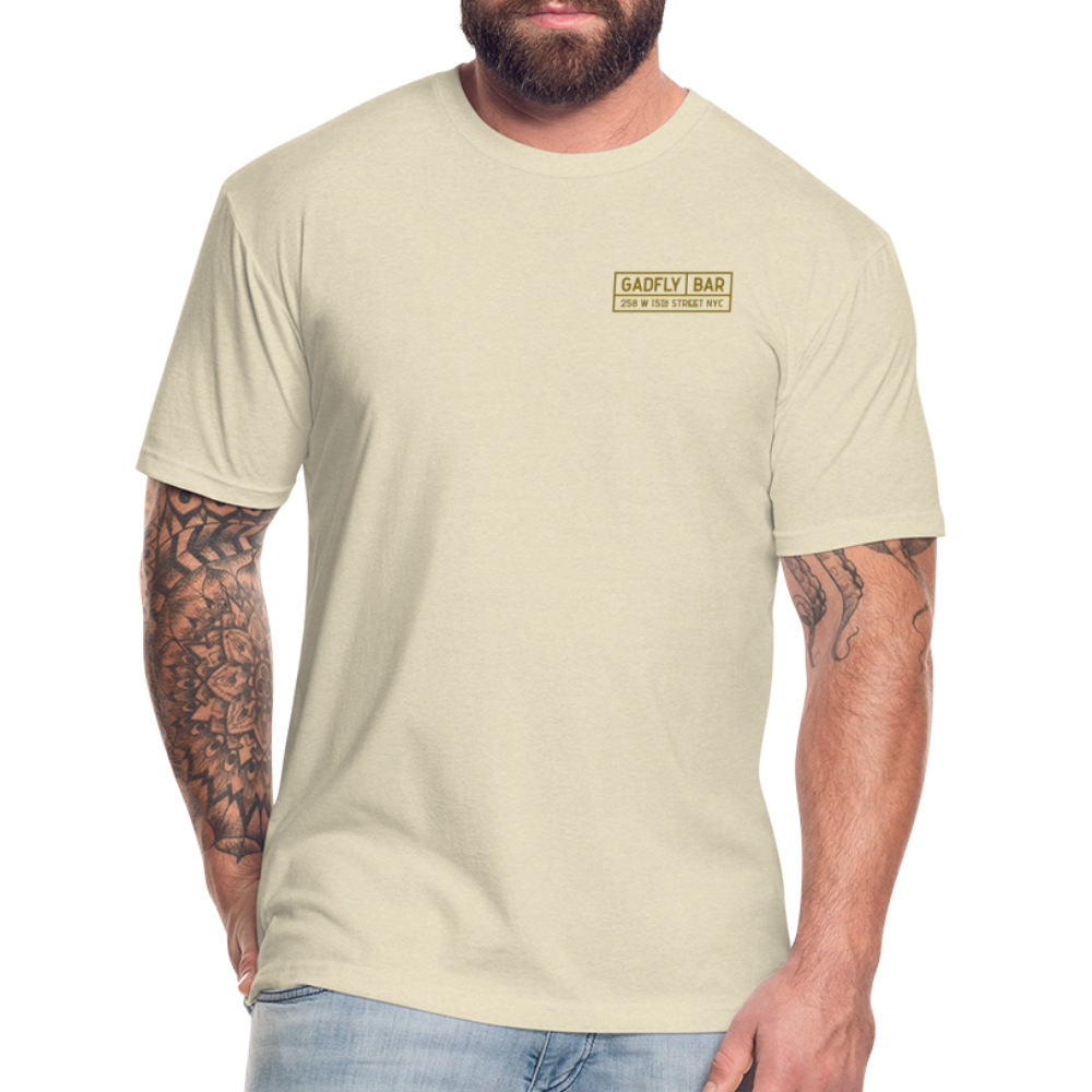 Gadfly Logo Tee - heather cream