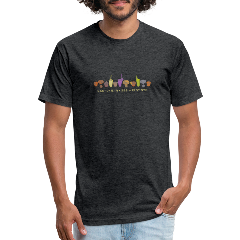 Get Some Cocktails Tee - heather black