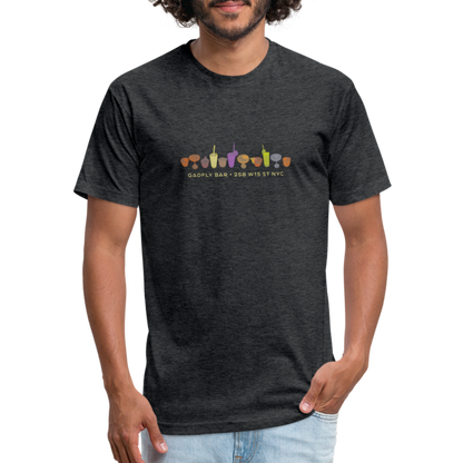 Get Some Cocktails Tee - heather black