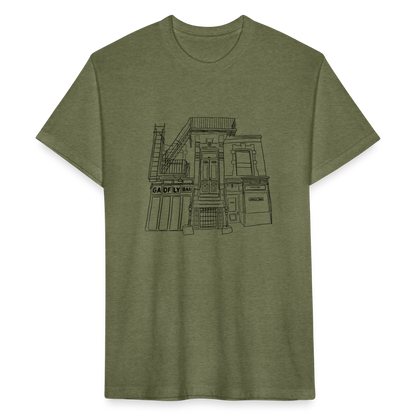 Storefront Tee - heather military green