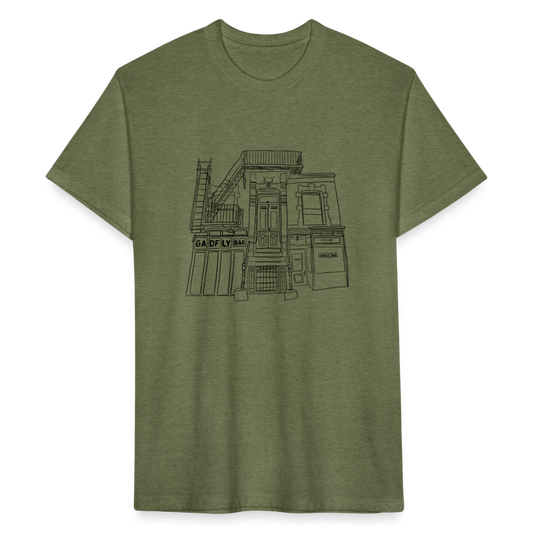 Storefront Tee - heather military green