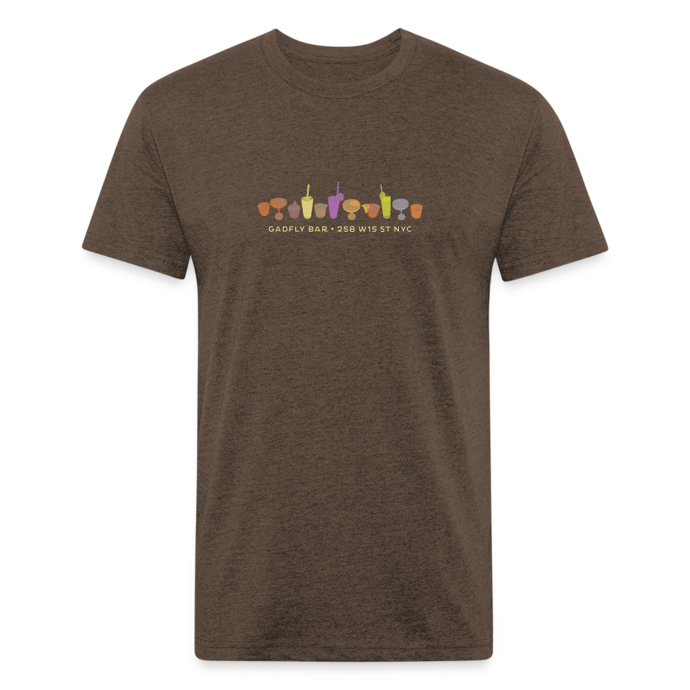 Get Some Cocktails Tee - heather espresso