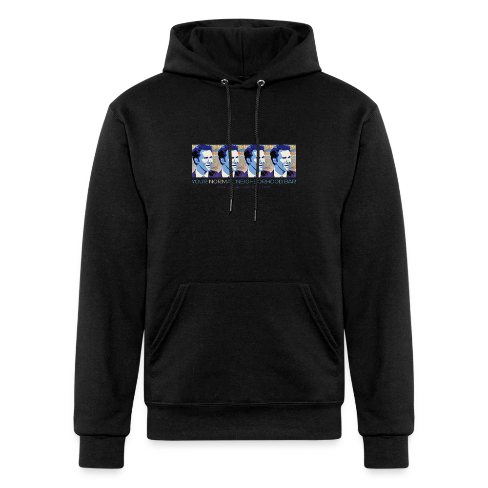 Normal Bar Pullover Hoodie - black