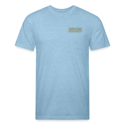 Gadfly Logo Tee - heather blue