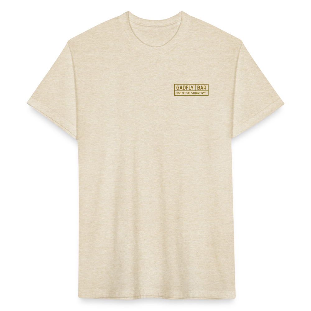 Gadfly Logo Tee - heather cream