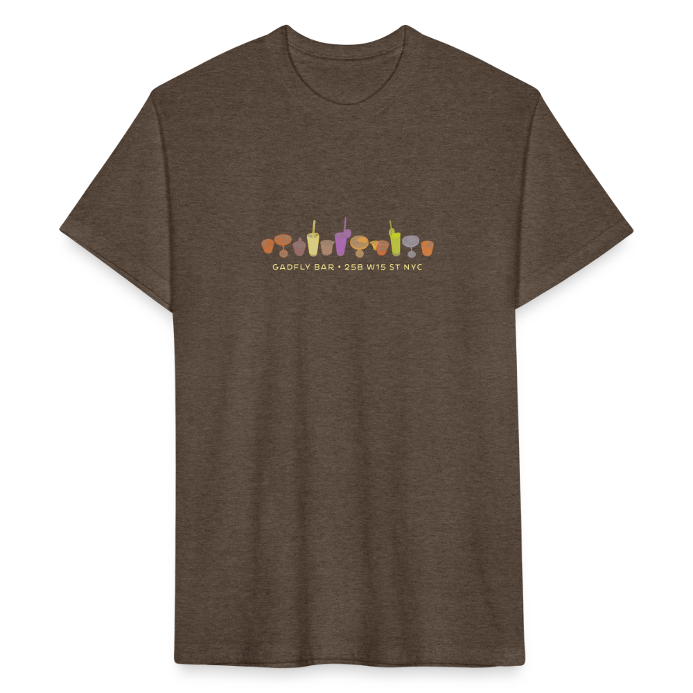 Get Some Cocktails Tee - heather espresso