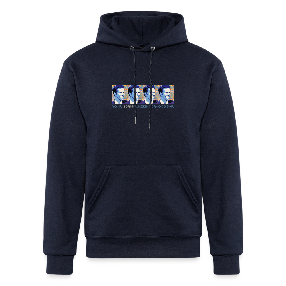 Normal Bar Pullover Hoodie - navy