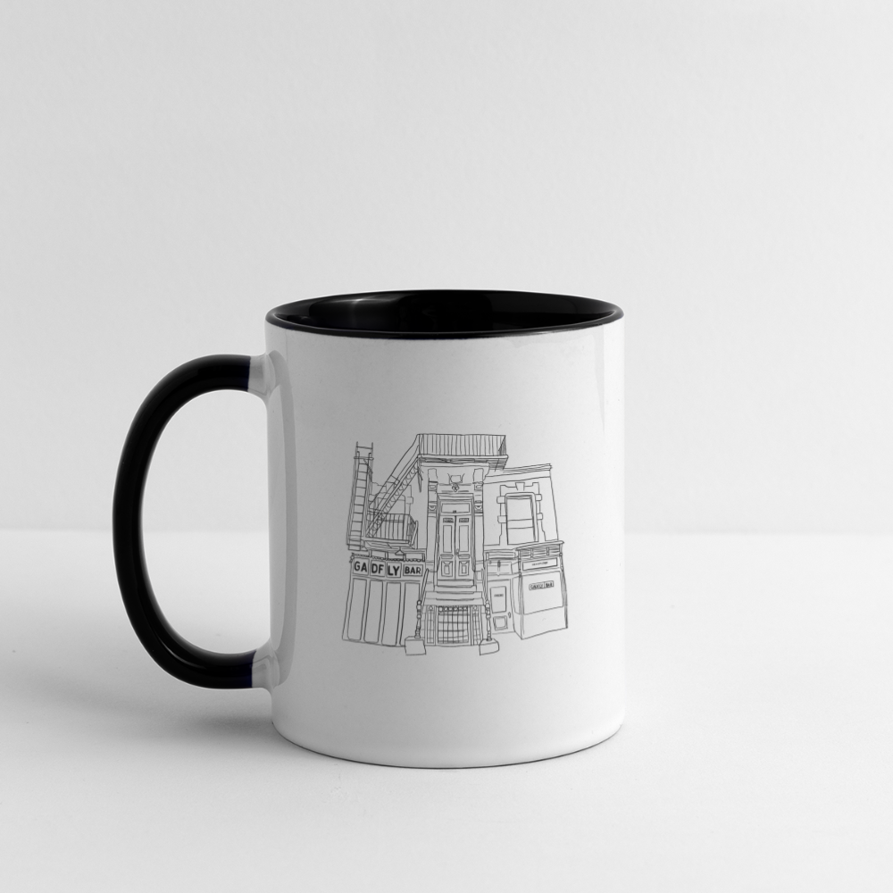 Storefront Coffee Mug - white/black